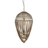 Lampa wisząca BEADINGO 71 cm naturalny