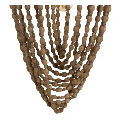 Lampa wisząca BEADINGO 71 cm naturalny