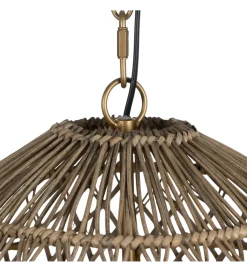 Lampa wisząca BEADINGO 71 cm naturalny