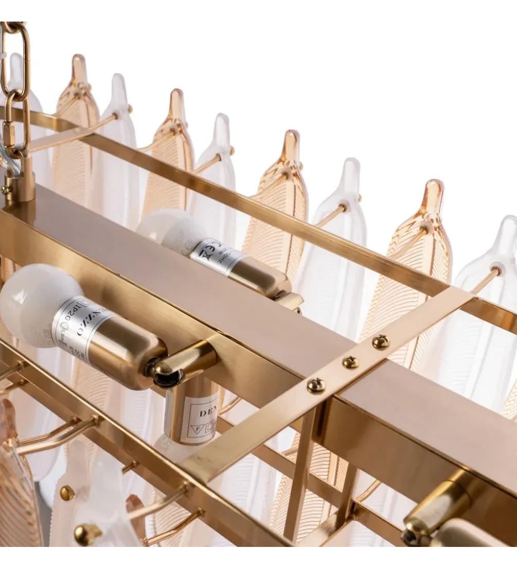 Lampa wisząca BEGAN 100 cm champagne