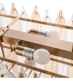 Lampa wisząca BEGAN 100 cm champagne