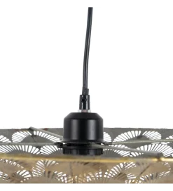 Lampa wisząca BOCELIN 47 cm złota srebrna