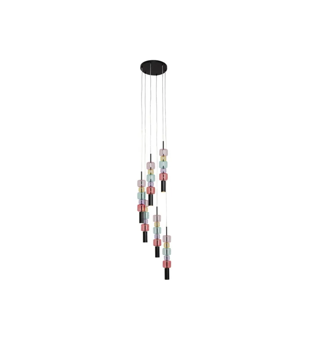 Lampa wisząca CANDY BAR 41 cm wielokolorowa