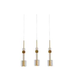 Lampa wisząca CANDY BAR 70 cm złota