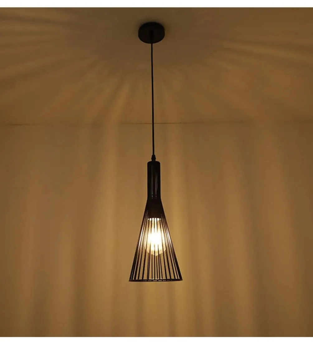 Lampa wisząca CEILING 37 cm czarna