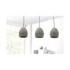 Lampa wisząca  Cement grau 3er Beton