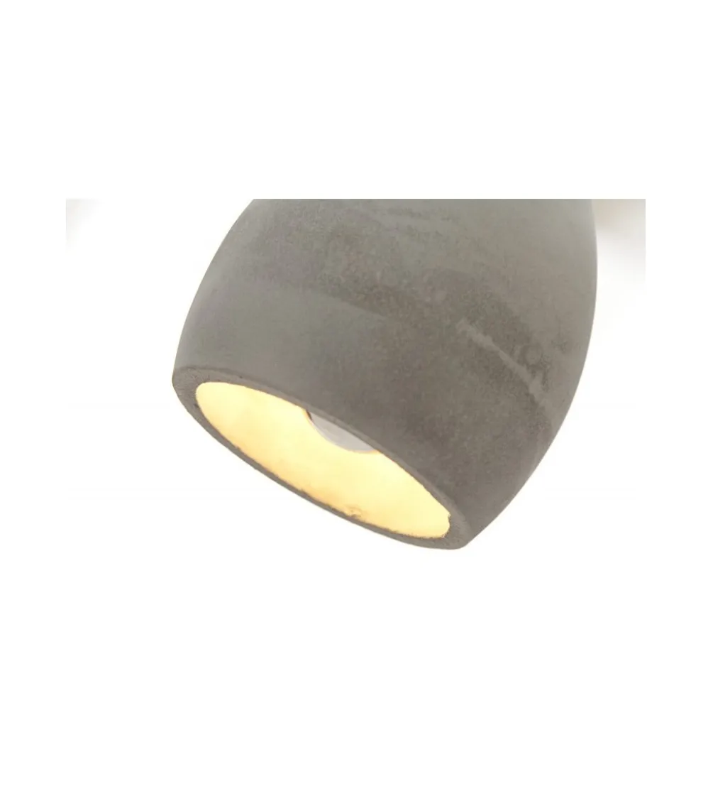 Lampa wisząca Cement grau 3er Beton