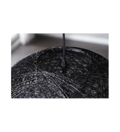 Lampa wisząca Cocoon 60 cm czarna