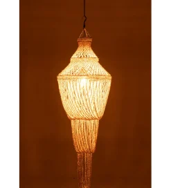 Lampa wisząca Daisy shell 51 cm naturalna