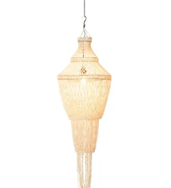 Lampa wisząca Daisy shell 51 cm naturalna