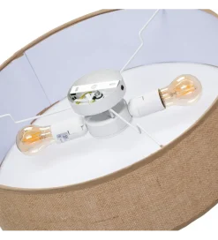 Lampa wisząca DWEMNAO 50 cm naturalna