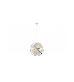 Lampa wisząca Evron Infinity 63 cm złota