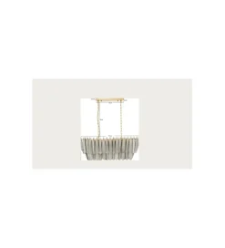 Lampa wisząca FEATHER 95 cm szara
