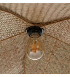 Lampa wisząca FEGARO 82 cm naturalne włókna