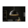 Lampa wisząca Glow 50 cm czarno złota