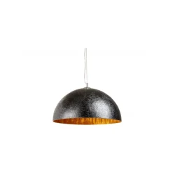 Lampa wisząca Glow 50 cm czarno złota