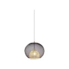 Lampa wisząca GRATO 45 cm czarno złota