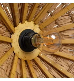 Lampa wisząca KOZABOHA 54 cm naturalna