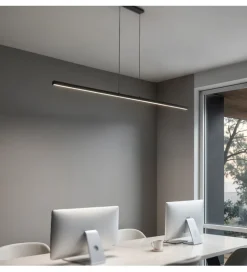 Lampa wisząca LED MERIDA DDXT2000 120 cm czarna
