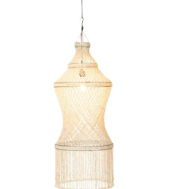Lampa wisząca LISA shell 51 cm naturalna