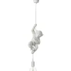 Lampa wisząca MONKEY 96 cm biała