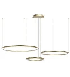 Lampa wisząca MONZA AZ134 145 cm złota