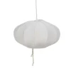 Lampa wisząca NERAZMAI 30 cm biała