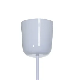Lampa wisząca NERAZMAI 33 cm biała