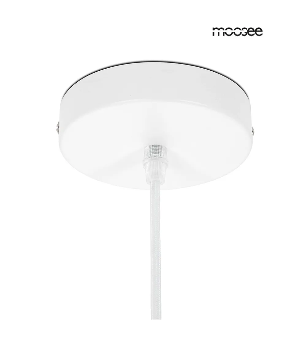 Lampa wisząca NEST 30 cm biała