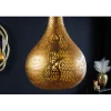 Lampa wisząca ORIENT LIVING 50 cm ze złotym dekorem