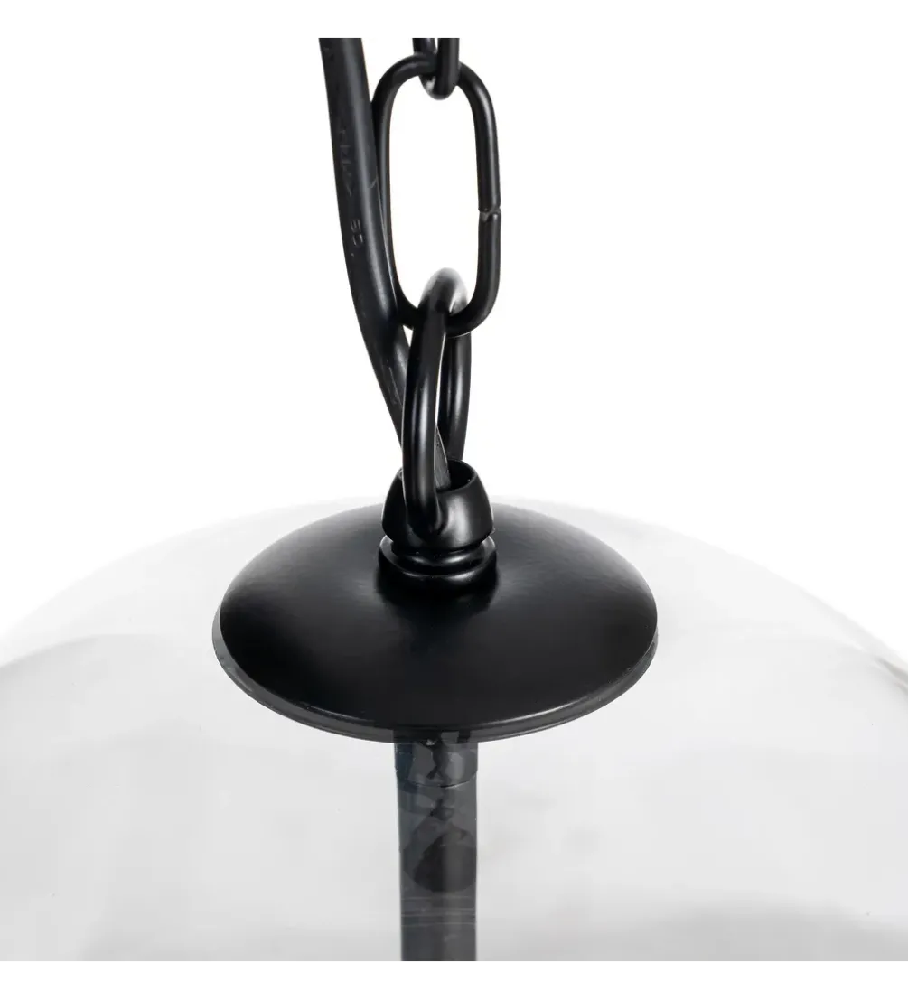 Lampa wisząca ORO 54 cm czarna