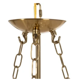 Lampa wisząca ORO 28 cm złota