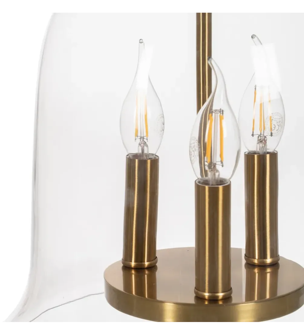 Lampa wisząca ORO 54 cm złota