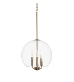 Lampa wisząca ORO 60 cm złoty