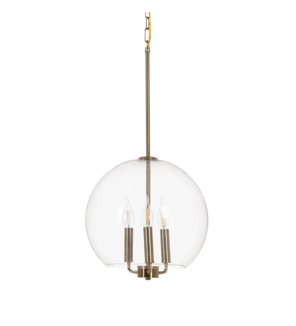Lampa wisząca ORO 60 cm złoty
