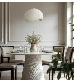 Lampa wisząca OSTIA 48 cm biała