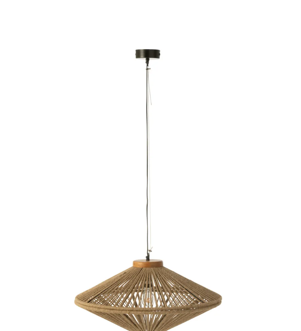 Lampa wisząca OVNI 62 cm naturalne