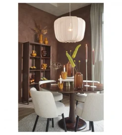 Lampa wisząca PLUMERIA 60 cm piaskowa