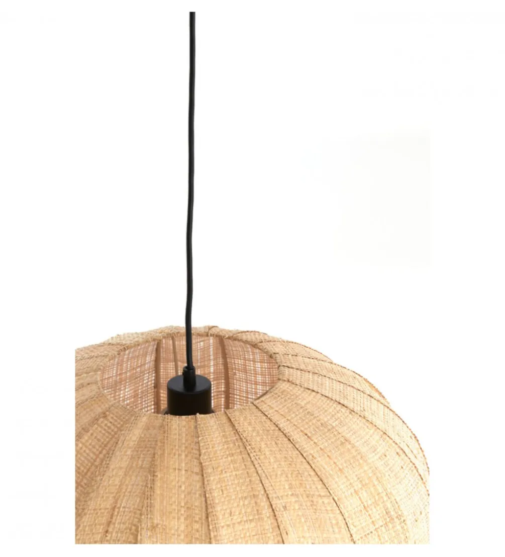 Lampa wisząca RAFAELLA 51 cm naturalna