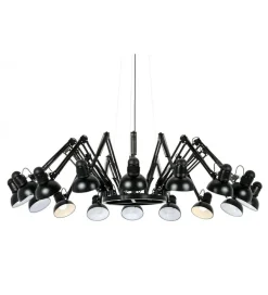 Lampa wisząca RAGNO 16 czarna