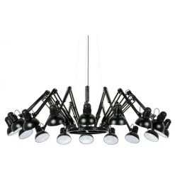 Lampa wisząca RAGNO 16 czarna