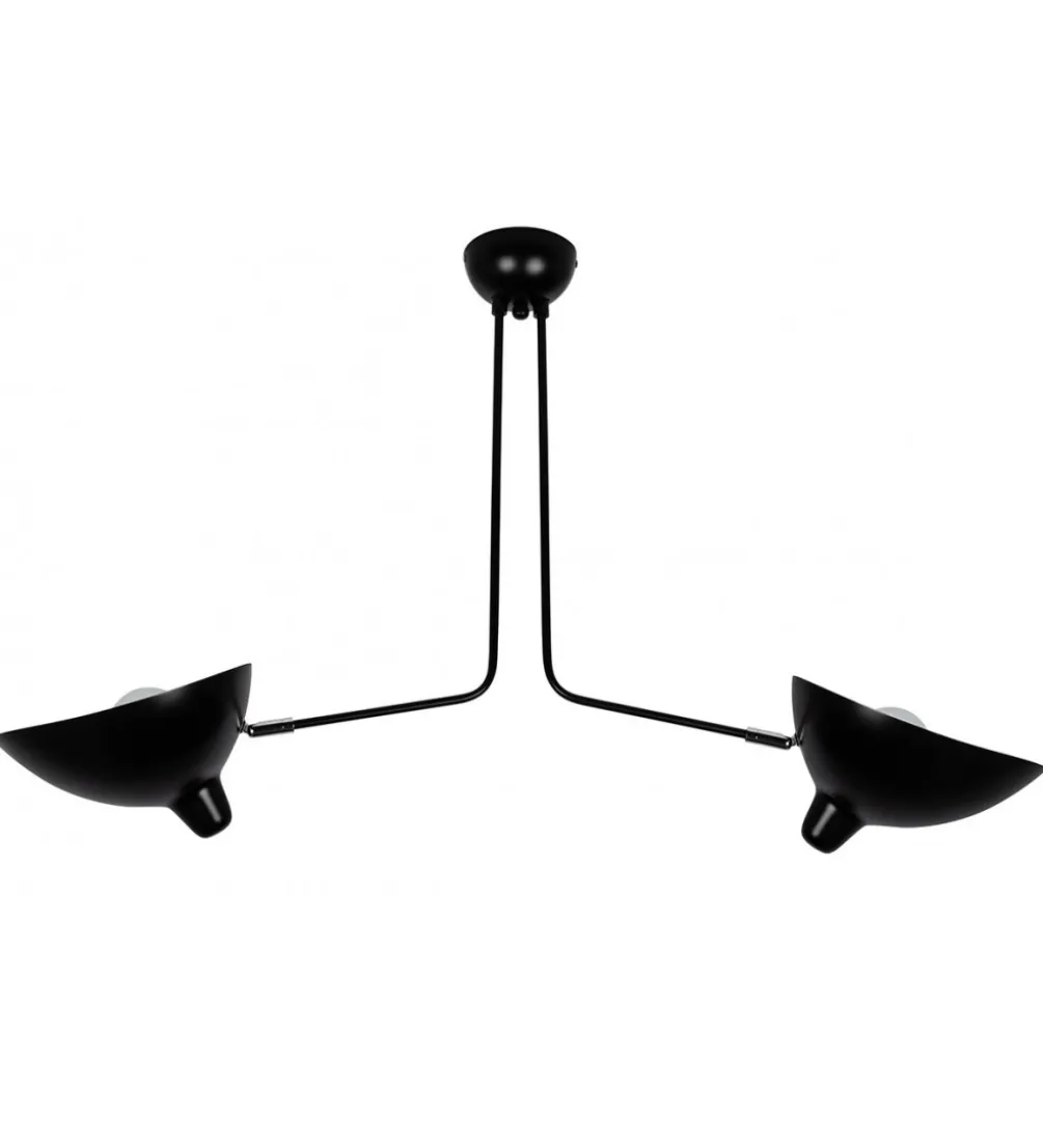Lampa wisząca RAVEN 2 czarna