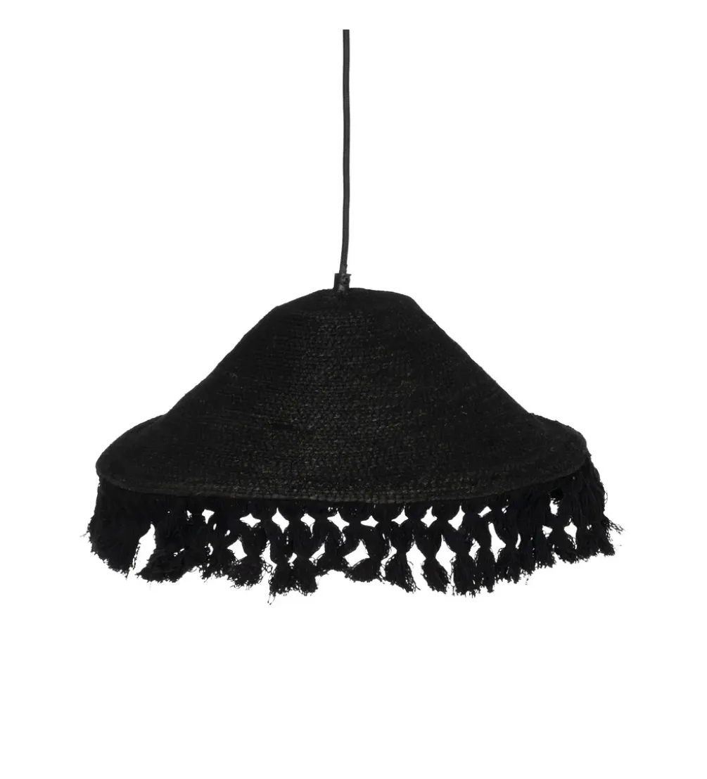 Lampa wisząca REHANELA 40 cm czarna