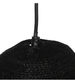 Lampa wisząca REHANELA 50 cm czarna