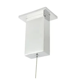 Lampa wisząca RING 100 cm srebrna