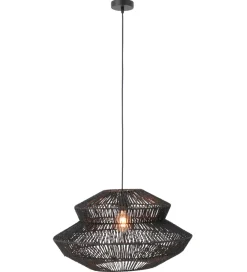 Lampa wisząca ROPEAN 33 cm czarna