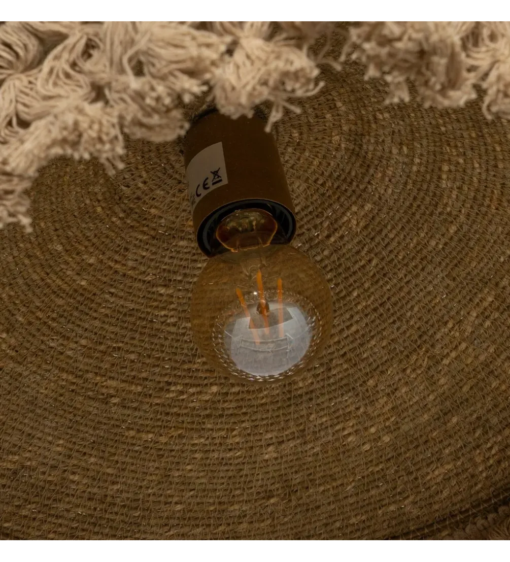 Lampa wisząca ROYEAS 60 cm naturalna