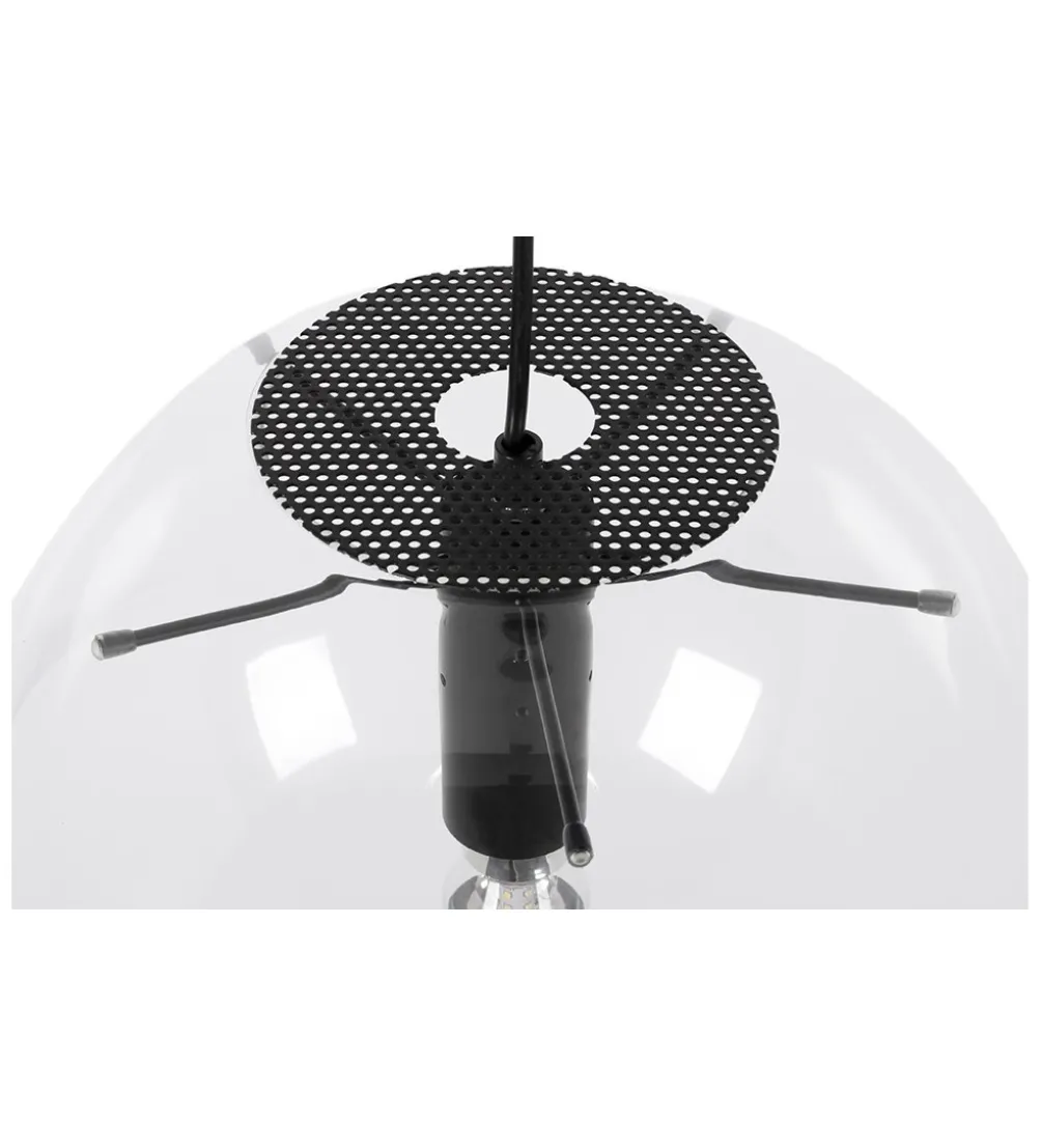 Lampa wisząca SANDRA 40 cm trasnparentny