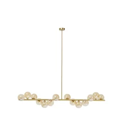 Lampa wisząca Scala Balls Brass 150 cm złota