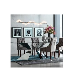 Lampa Wisząca Scala Balls Brass 155 Cm srebrna